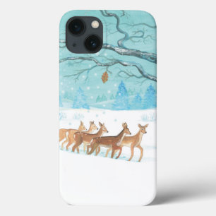 Rehe im Winter Case-Mate iPhone Hülle
