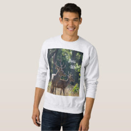 Rehe Tages Langarm Oberteil Sweatshirt