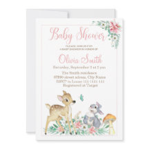 Rehe und Freunde Babydusche