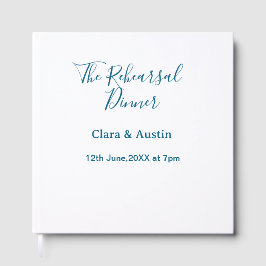 Rehearsal dinner the night before simple minimal m gästebuch