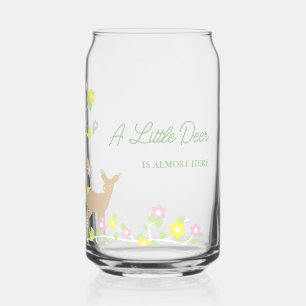 Rehkitz-Blumen-Mädchen-Baby-Party Dosenglas