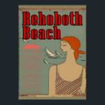 RehoBeide Beach Art Deco Poster<br><div class="desc">RehoBeide Beach Art Deco</div>