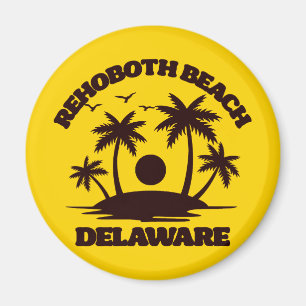 RehoBeide Beach Delaware Magnet