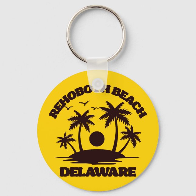 RehoBeide Beach Delaware Schlüsselanhänger (Vorderseite)
