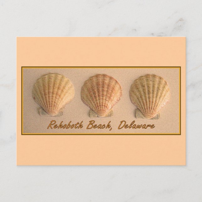 RehoBeide Strand, Delaware Postcard Postkarte (Vorderseite)