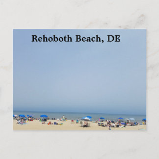 RehoBeide Strand, Delaware Postkarte