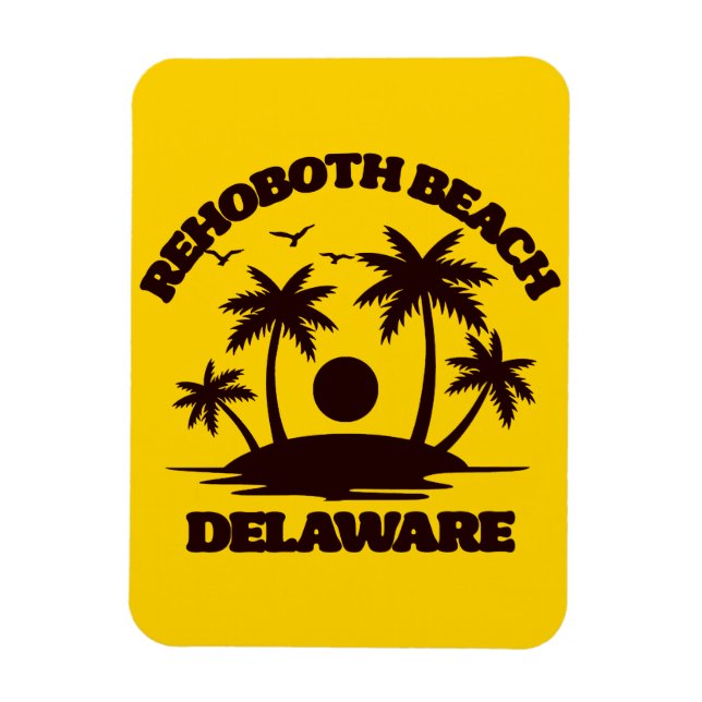 Rehoboth Beach Delaware Magnet (Vertikal)