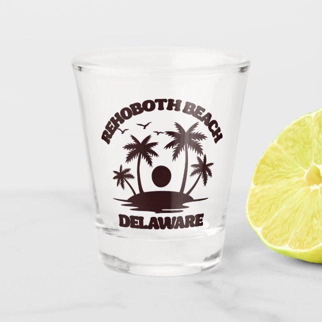 Rehoboth Beach Delaware Schnapsglas (Vorderseite)