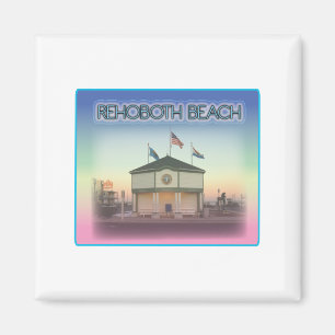 Rehoboth Strand Delaware - Rehoboth Allee-Szene Magnet