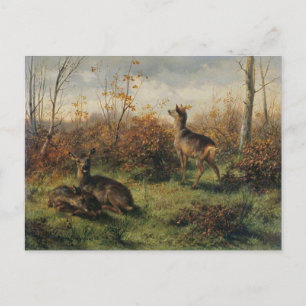 Rehpostkarte von Rosa Bonheur Postkarte