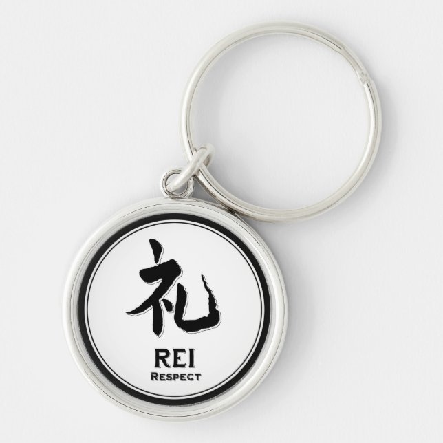 REI Respekt Ehrlichkeit bushido Schlüsselanhänger (Vorne)