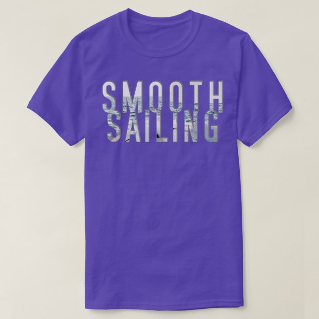 reibungsloses Segeln T-Shirt (Design vorne)