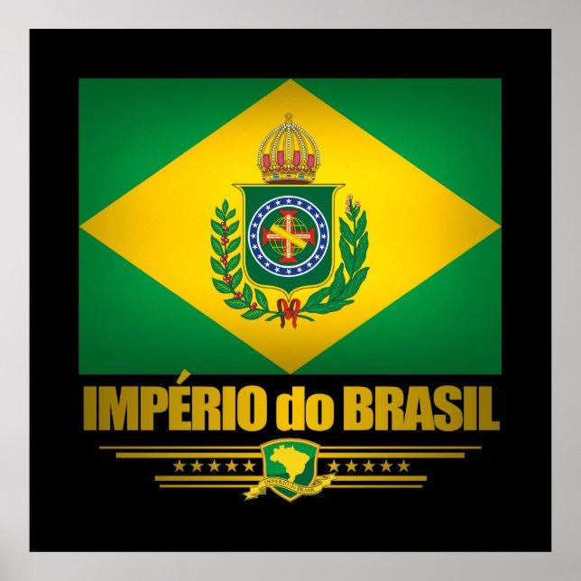 "Reich Brasiliens" Posters & Prints Poster (Vorne)