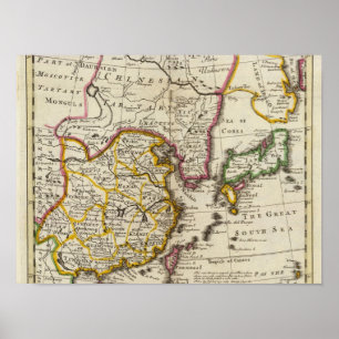 Reich der China, Insel von Japan Poster