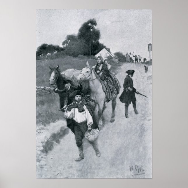 Reich der Flüchtlinge auf dem Weg nach Kanada Poster (Vorne)