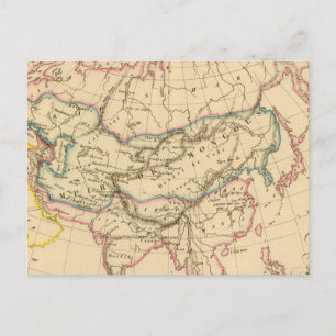 Reich der Mongolen Postkarte