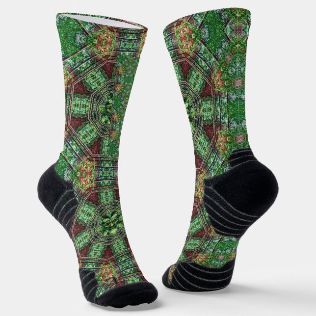 Reich des grünen Mannes Socken (Gewinkelt)
