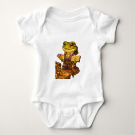Reich Designer Frosch Charakter Baby Strampler