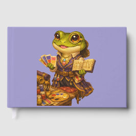 Reich Designer Frosch Charakter Gästebuch