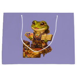 Reich Designer Frosch Charakter Große Geschenktüte