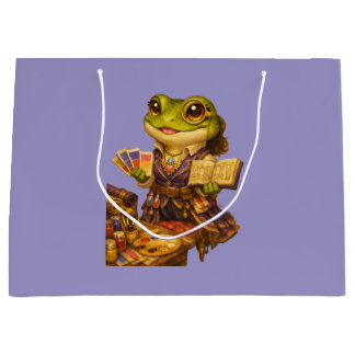 Reich Designer Frosch Charakter Große Geschenktüte