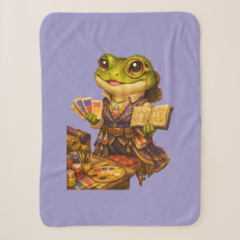 Reich Designer Frosch Charakter Sherpadecke