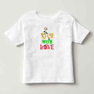 Reich mit Liebe Kleinkind T-shirt