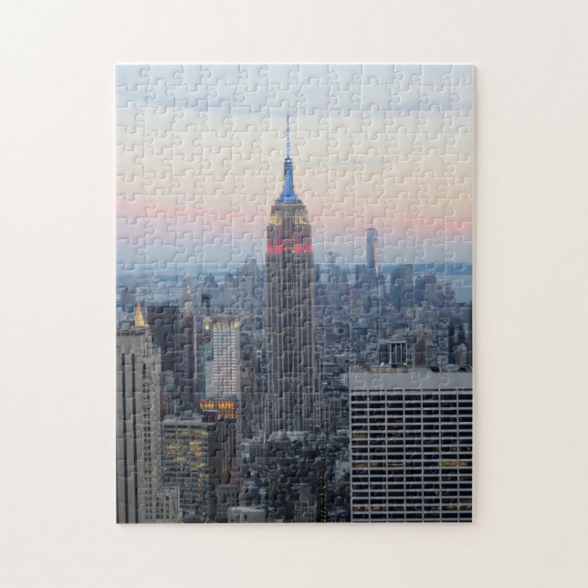 Reich-Staats-Gebäude, New York - Puzzlespiel (Vertikal)