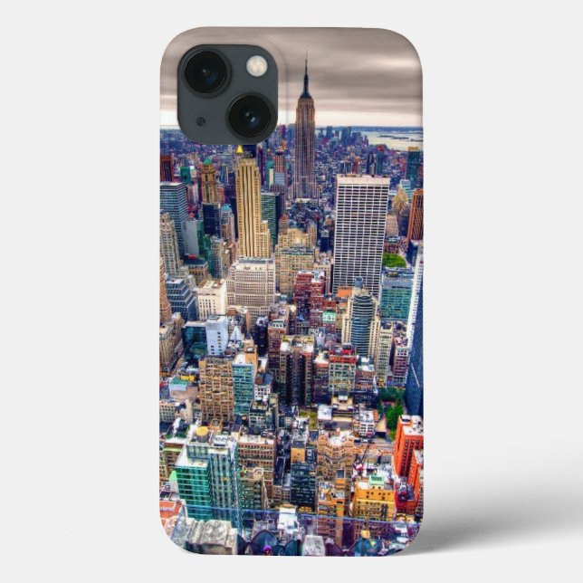 Reich-Staats-Gebäude und Midtown Manhattan Case-Mate iPhone Hülle (Rückseite)