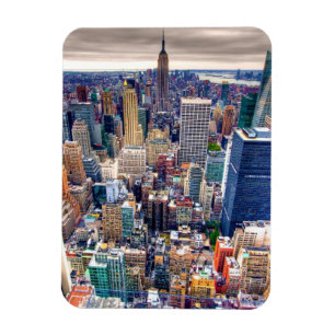 Reich-Staats-Gebäude und Midtown Manhattan Magnet