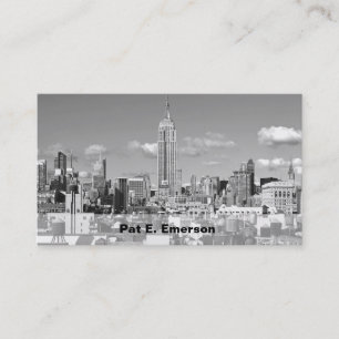 Reich-Staats-GebäudeNYC Skyline-geschwollener Visitenkarte