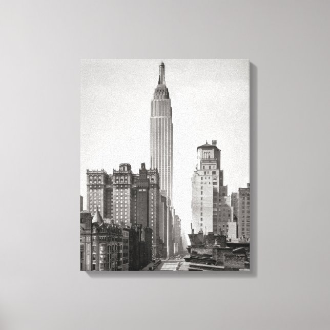 Reich State u. Midtown Manhattan, 1931 Leinwanddruck (Vorderseite)