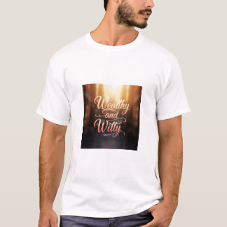 Reich und witzig T-Shirt