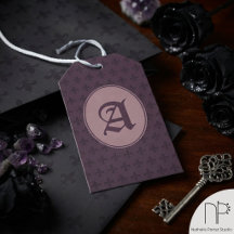 Reich Violette Gotische Fleur-de-Lis