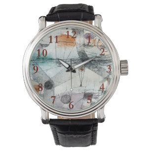 Reich von Air Paul Klee Abstrakter Expressionist Armbanduhr