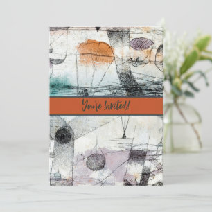 Reich von Air Paul Klee Abstrakter Expressionist Einladung