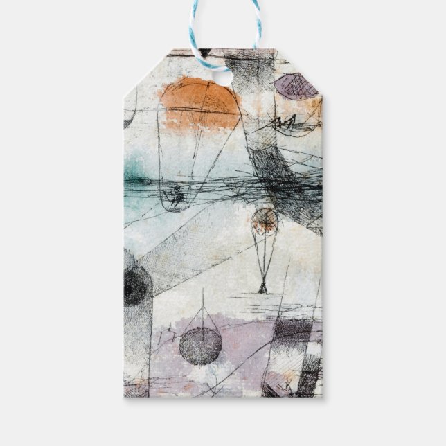 Reich von Air Paul Klee Abstrakter Expressionist Geschenkanhänger (Vorderseite)