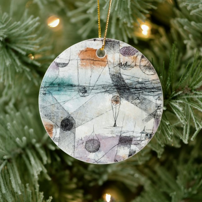 Reich von Air Paul Klee Abstrakter Expressionist Keramik Ornament (Baum)