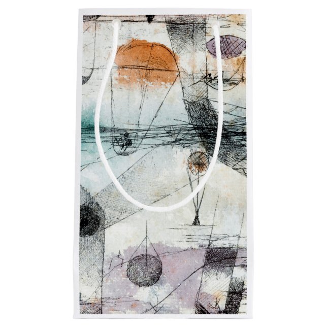 Reich von Air Paul Klee Abstrakter Expressionist Kleine Geschenktüte (Vorderseite)