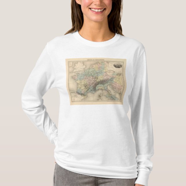 Reich von Karl der Große T-Shirt (Vorderseite)