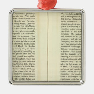 Reich von Napoleon Bonaparteanzeige 1811 3 Silbernes Ornament