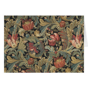 Reiche Blumenband Brocade Damask