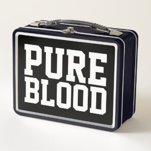 REICHE BLUTRETRO METAL LUNCHBOX