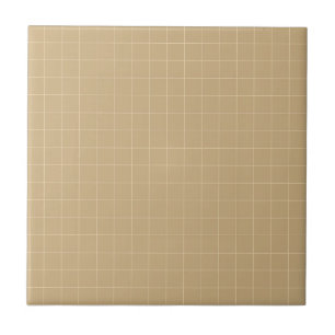Reiche Creme und weißer Schachbrettrücken Minimali Fliese