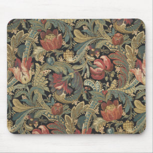 Reiche florale Teppichbrokat-Antik-Victorian Mousepad