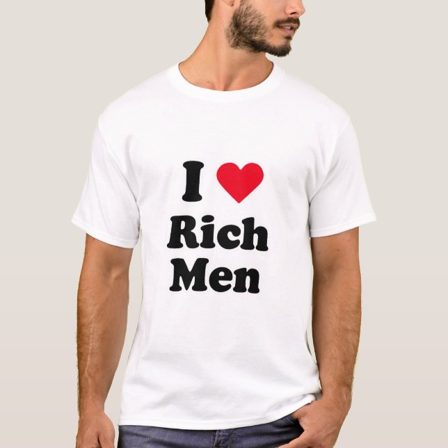 Reiche Männer der Liebe I T-Shirt (Vorderseite)