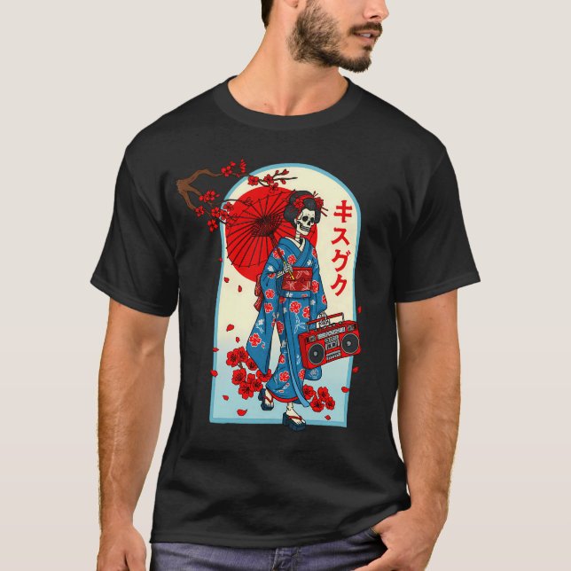 Reiche Raupe essen T-Shirt (Vorderseite)
