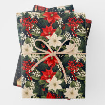 Reiche Reds & Creme Hübsche Weihnachtskoordinaten 