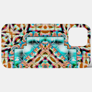 Reiche Textur mit silbernen Tellern, Kaleidoskop Case-Mate iPhone Hülle