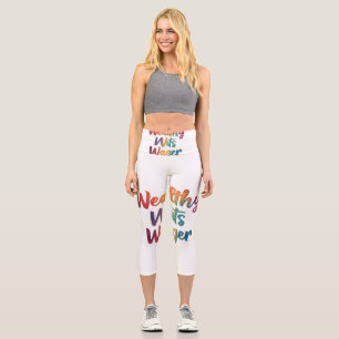 "Reiche Wetten". Capri Leggings